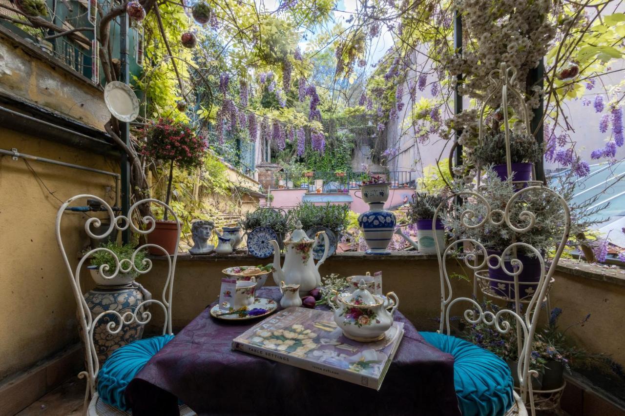 Luxury Piazza Di Spagna Escape With Terrace And Private Spa 罗马 外观 照片