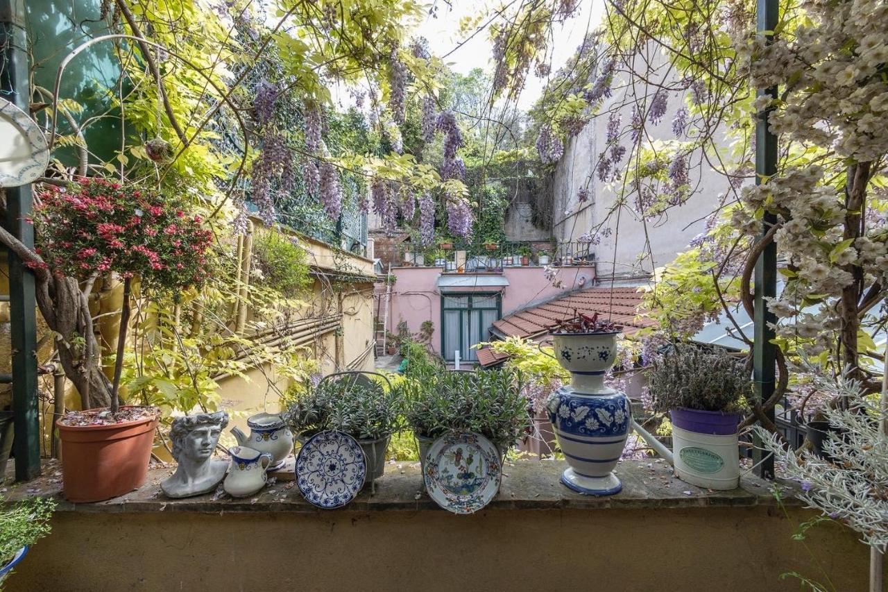 Luxury Piazza Di Spagna Escape With Terrace And Private Spa 罗马 外观 照片